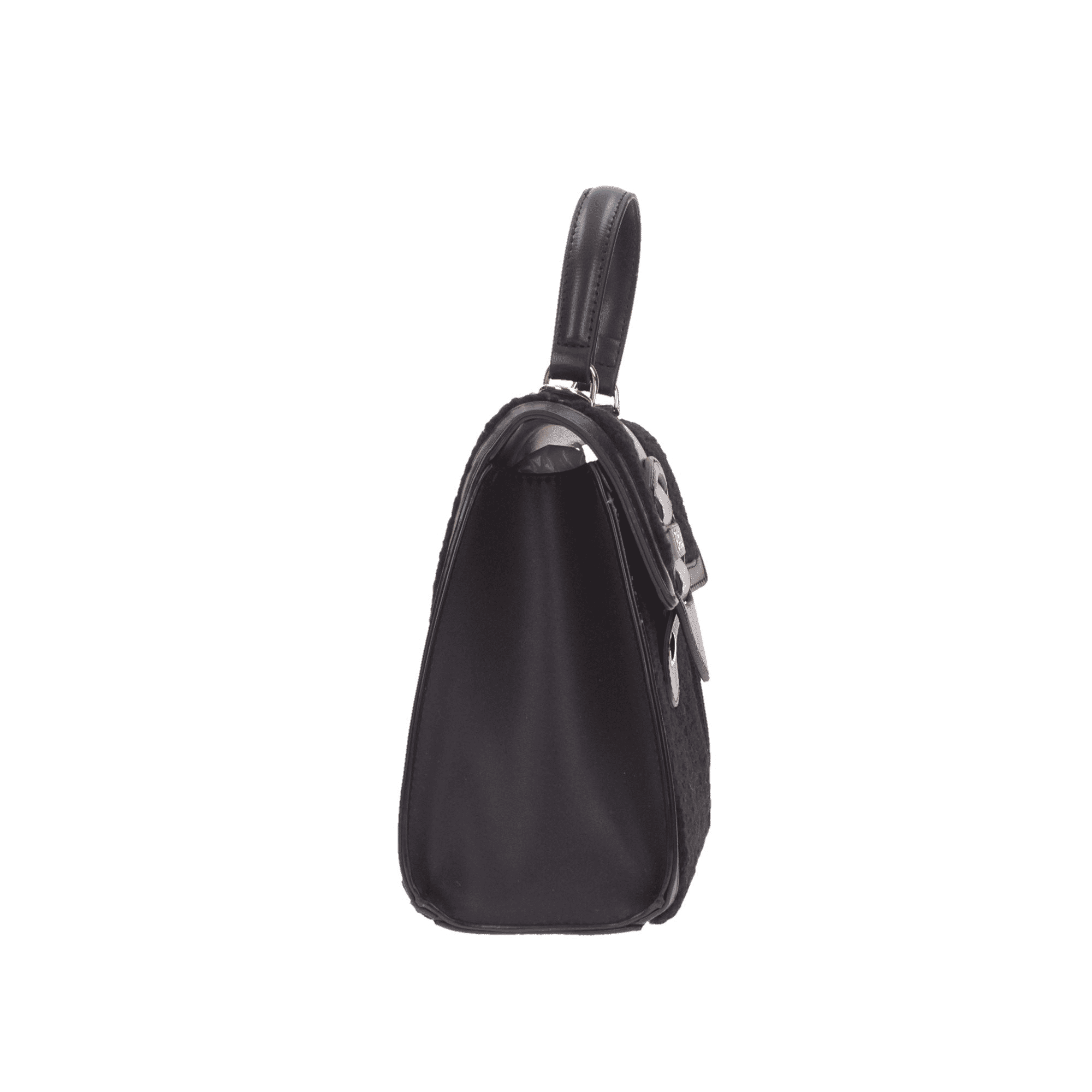 Borsa Donna Wally05 in ecopelle, con manico a mano e tracolla