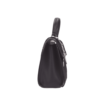 Borsa Donna Wally05 in ecopelle, con manico a mano e tracolla