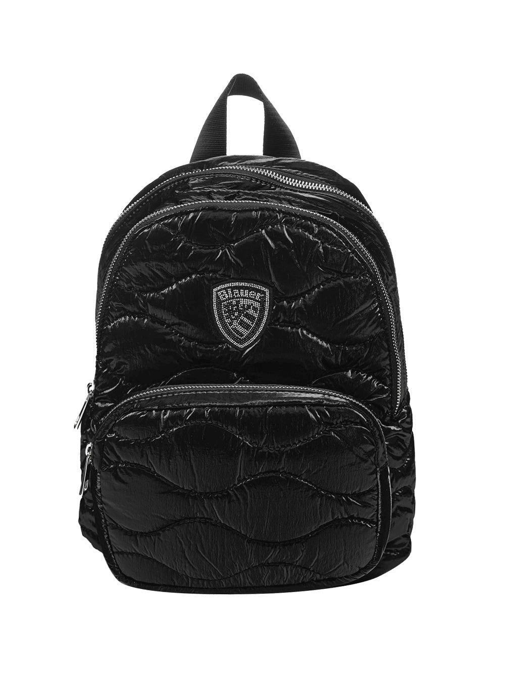 Zaino Donna Wave03, con impunture ondulate e chiusura zip