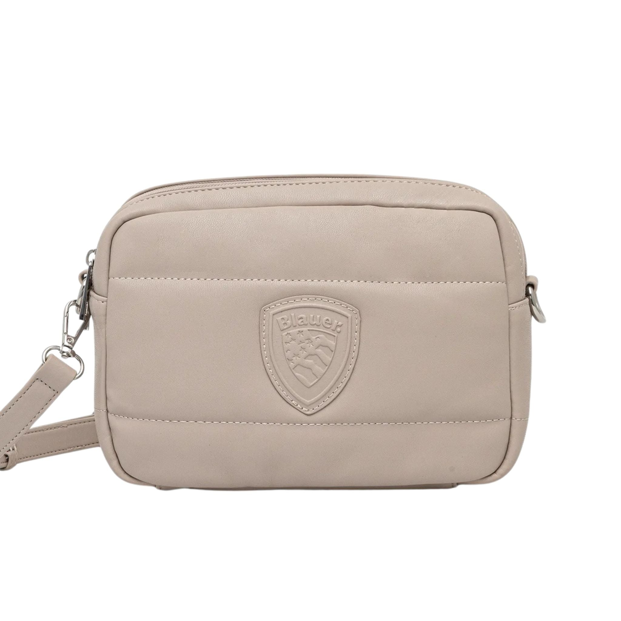Borsa Donna Smarty, in pelle sintetica con impunture orizzontali 