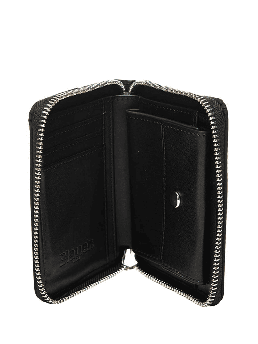 Blauer Portafoglio Donna Palm03 Elegante Poliestere