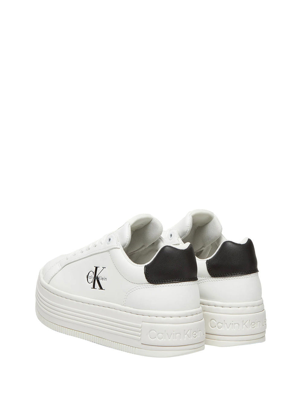 Sneakers Bold Flatf Low Lace Donna - Bianco