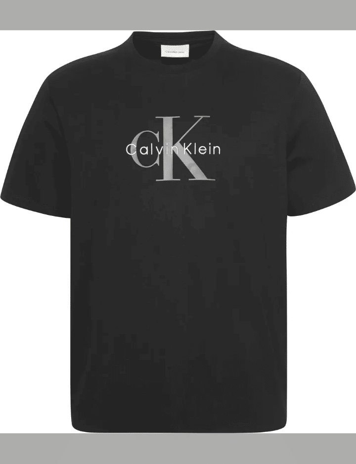 Calvin Klein T-shirt Monogramma Cotone Uomo