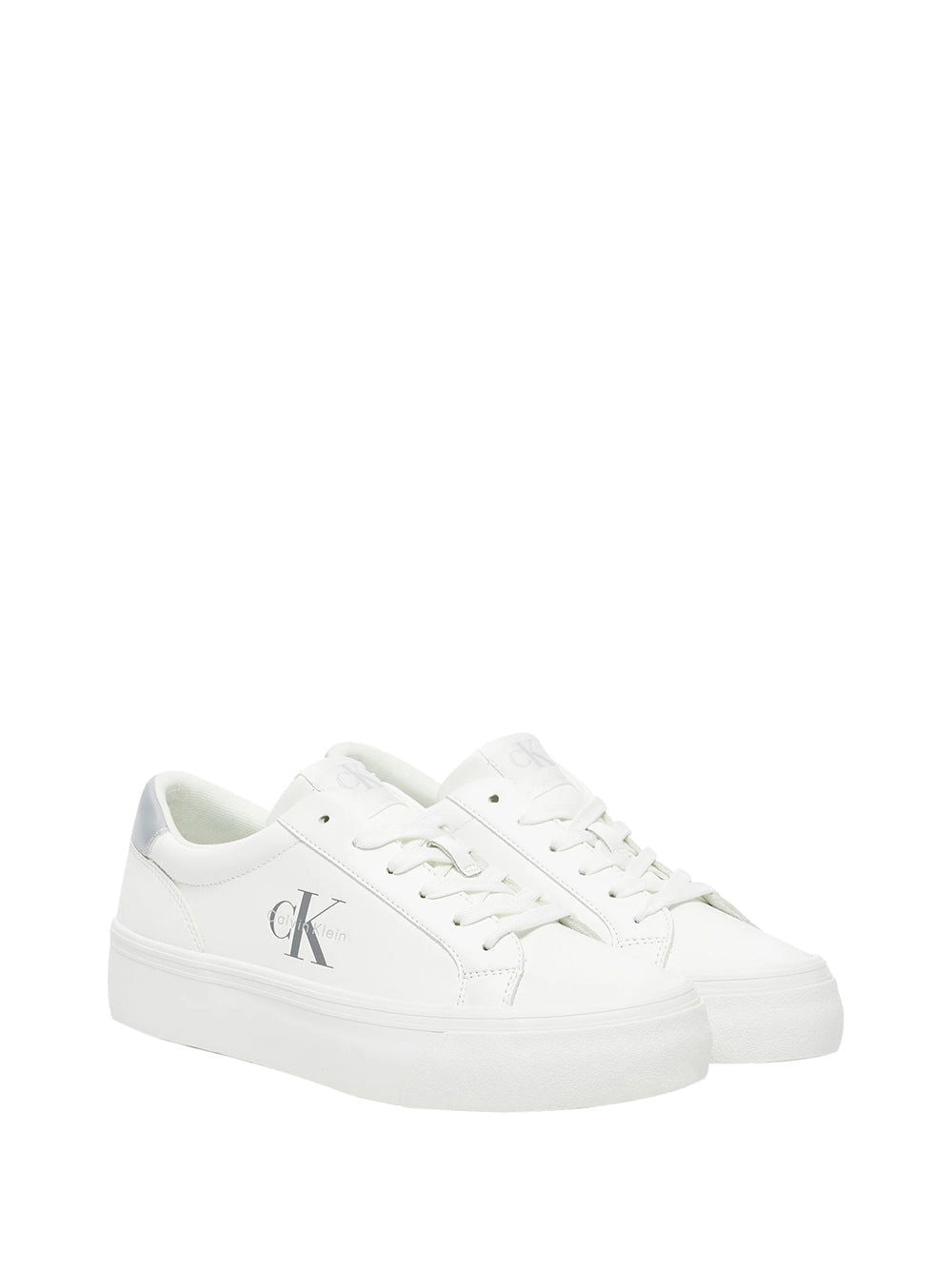 Sneakers Vulc Flatf Lth Donna - Bianco