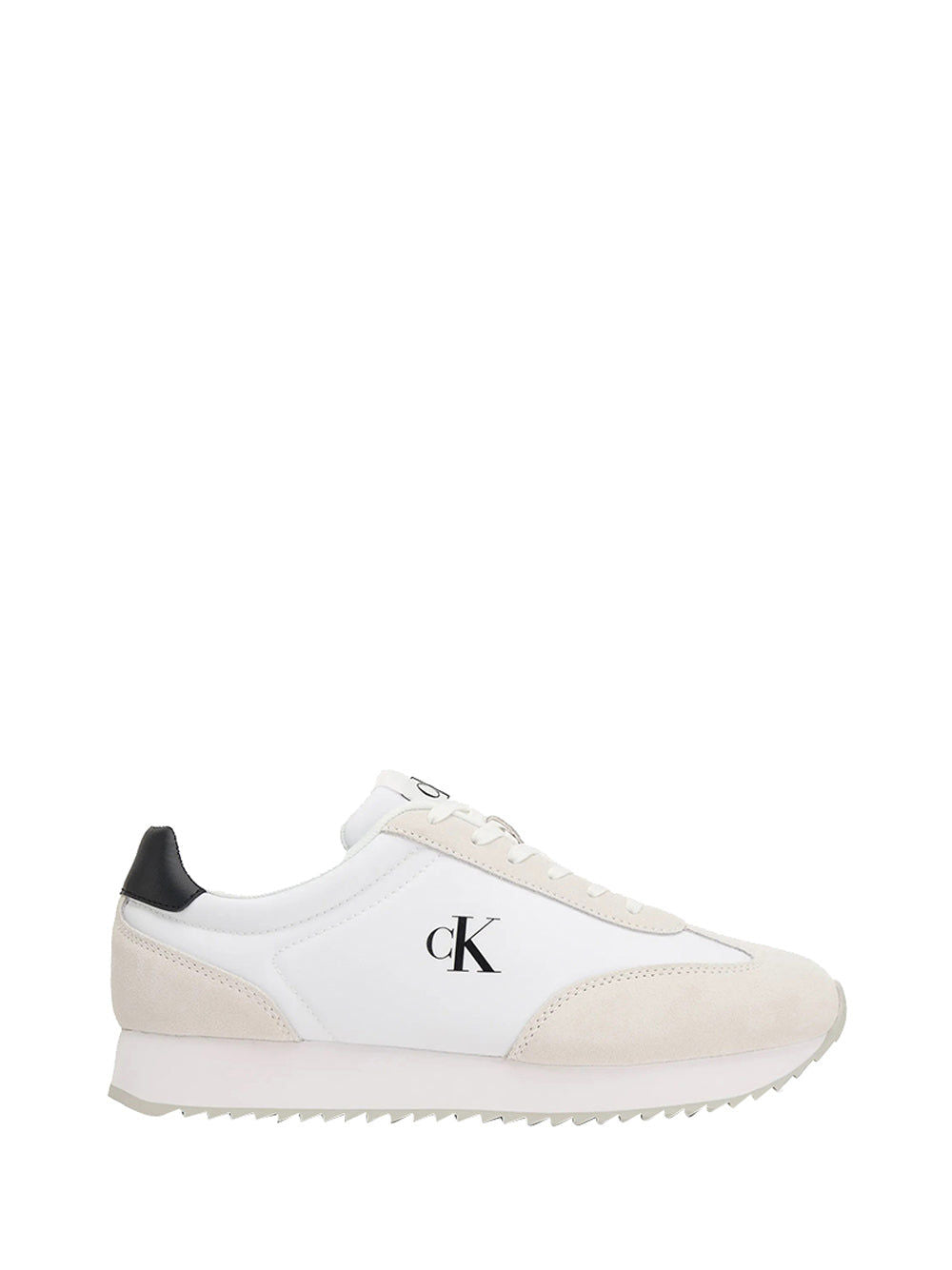 Sneakers Retro Runner Lace Up Uomo - Nero