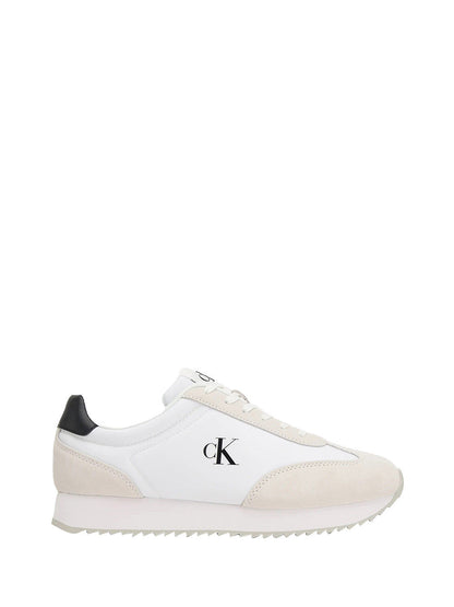 Sneakers Retro Runner Lace Up Uomo - Nero