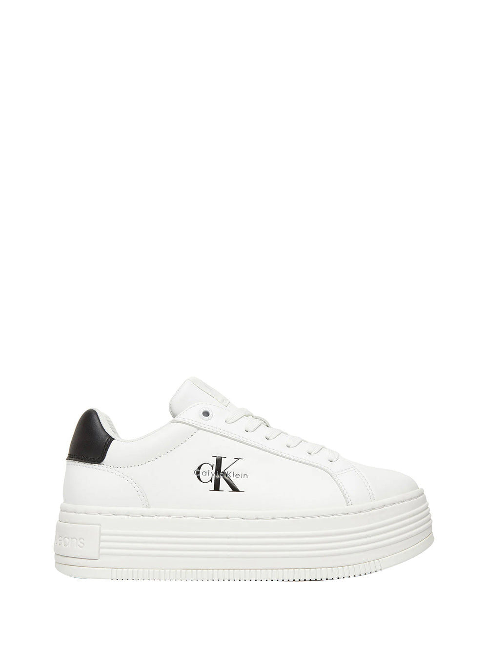 Sneakers Bold Flatf Low Lace Donna - Bianco