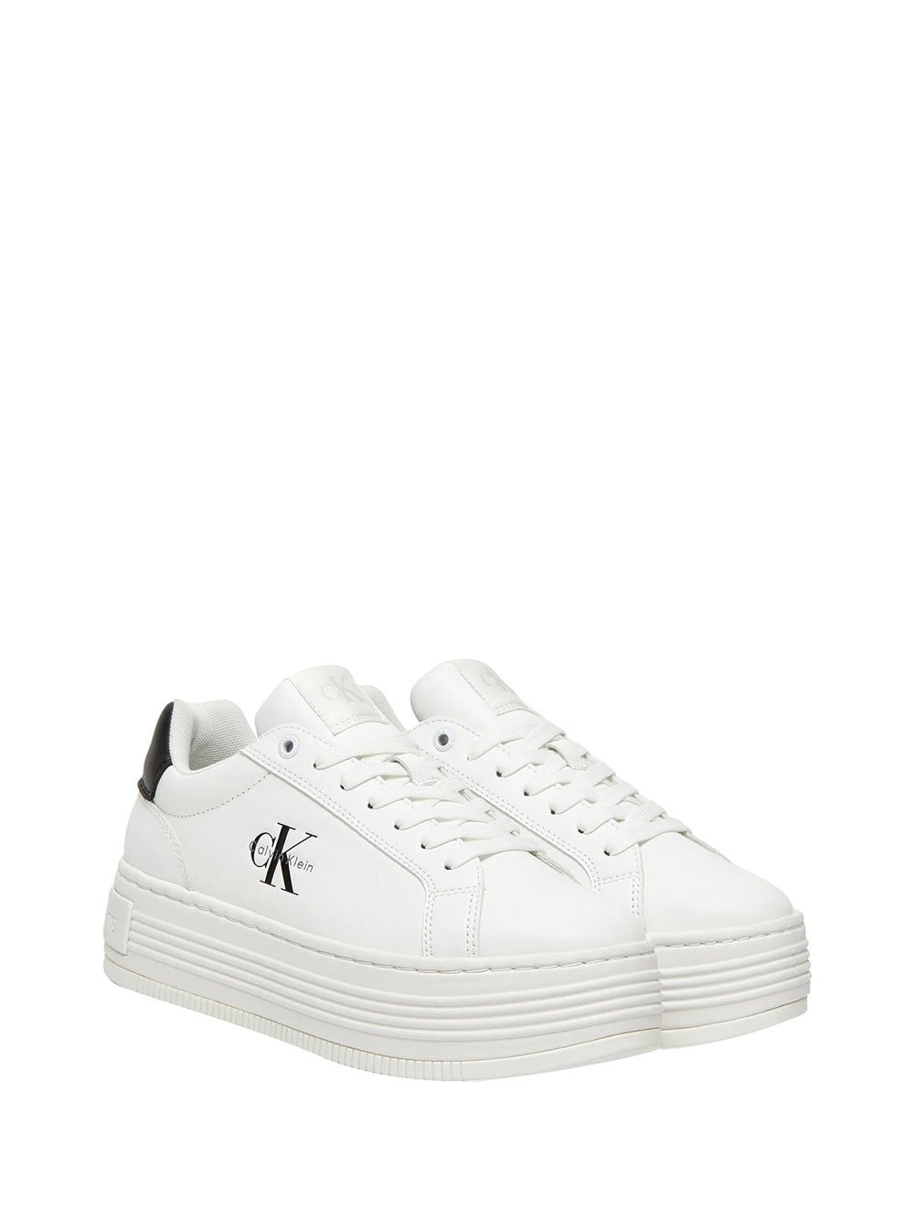 Sneakers Bold Flatf Low Lace Donna - Bianco