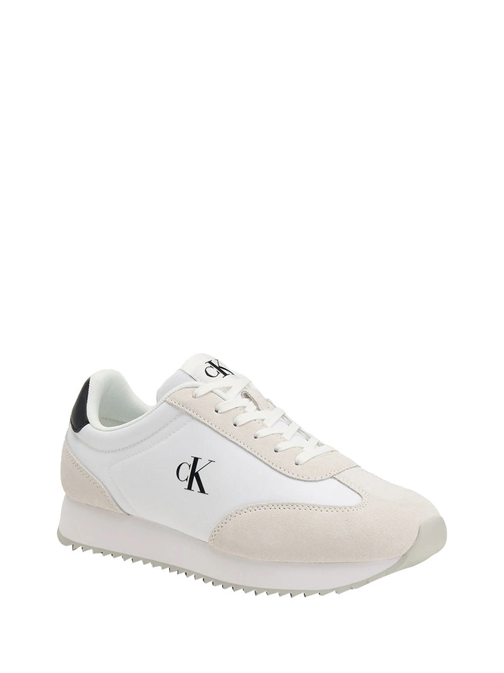 Sneakers Retro Runner Lace Up Uomo - Nero