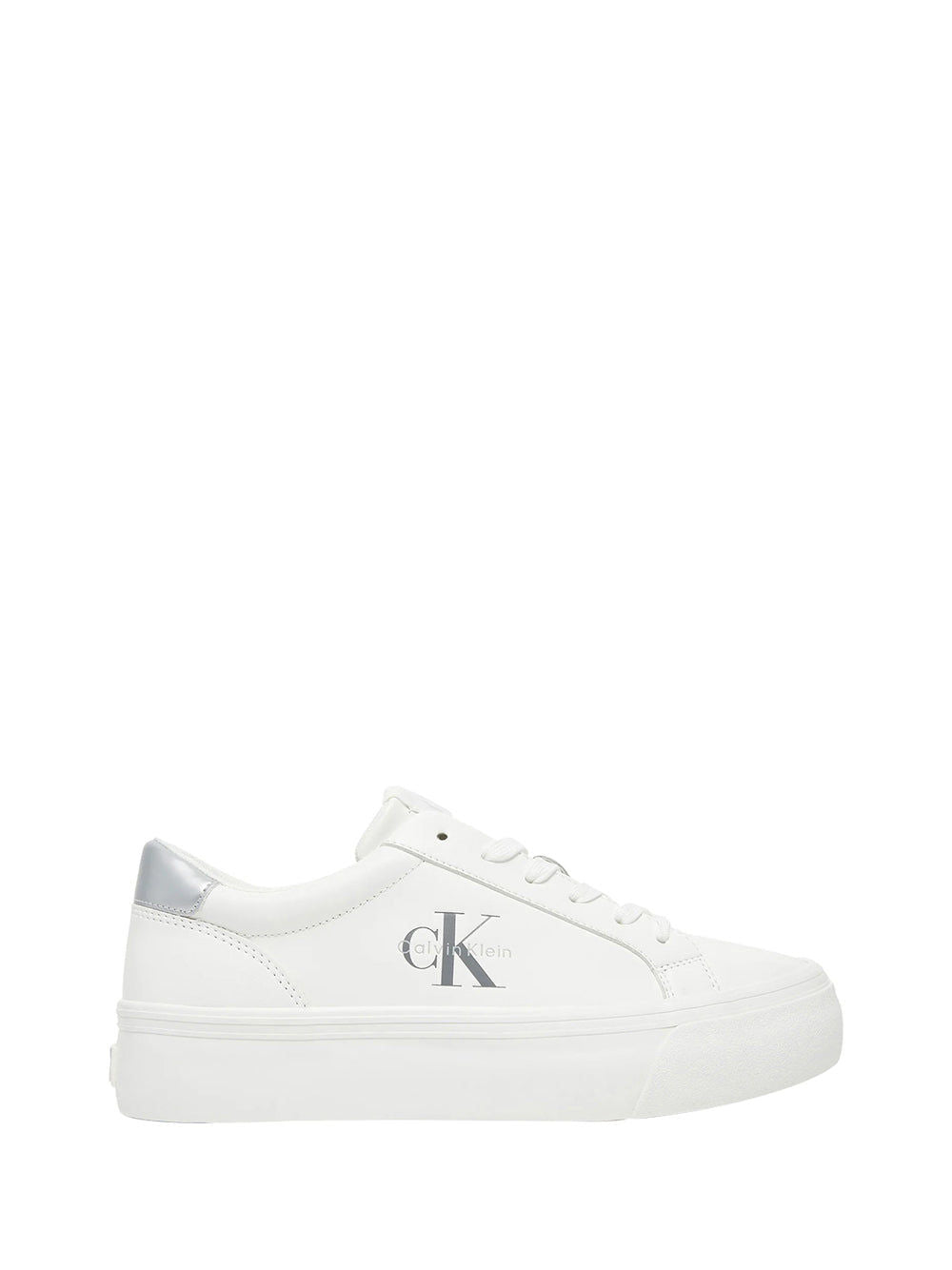 Sneakers Vulc Flatf Lth Donna - Bianco
