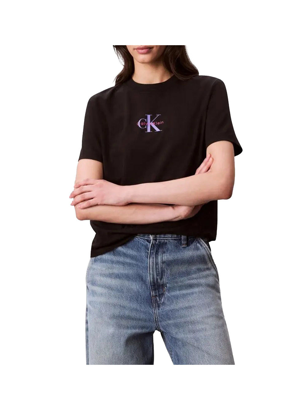 T-Shirt Ss 20S Classic Logo - Nero
