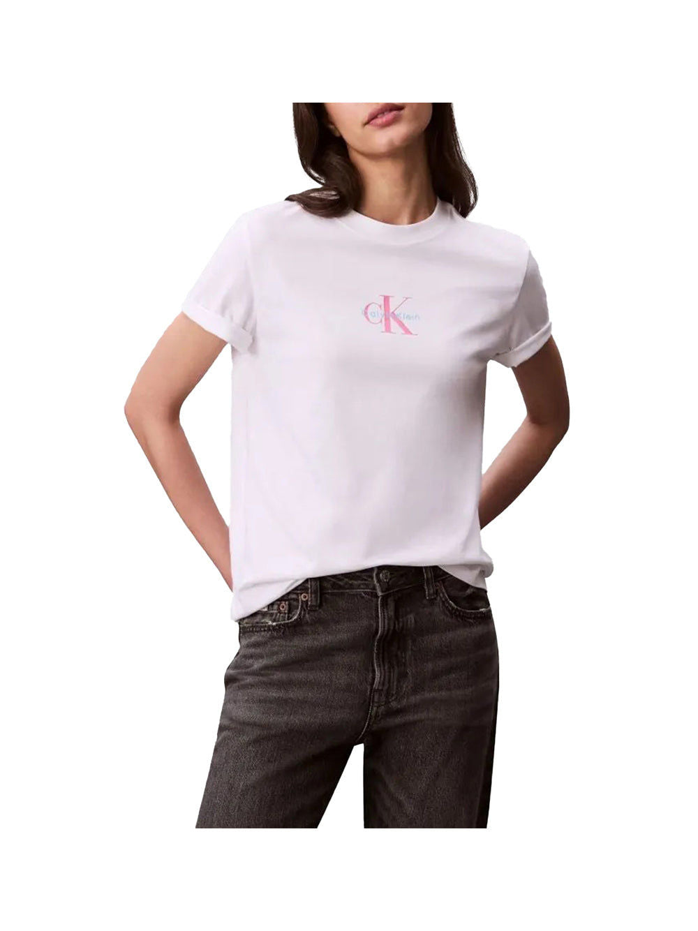 T-Shirt Ss 20S Classic Logo - Bianco