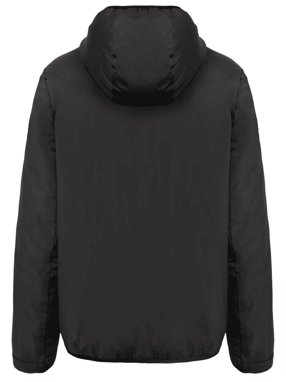 Giubbotto con cappuccio in tessuto tecnico