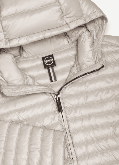 Piumino leggero con cappuccio
