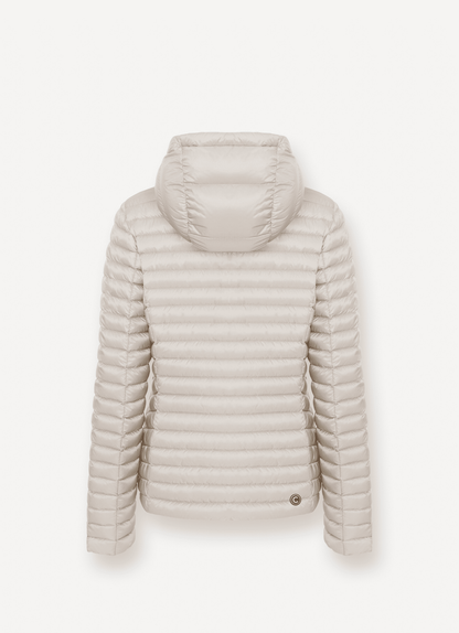 Piumino leggero con cappuccio
