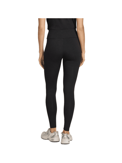 Ea7 Pantaloni Donna Nero Elastico Casual