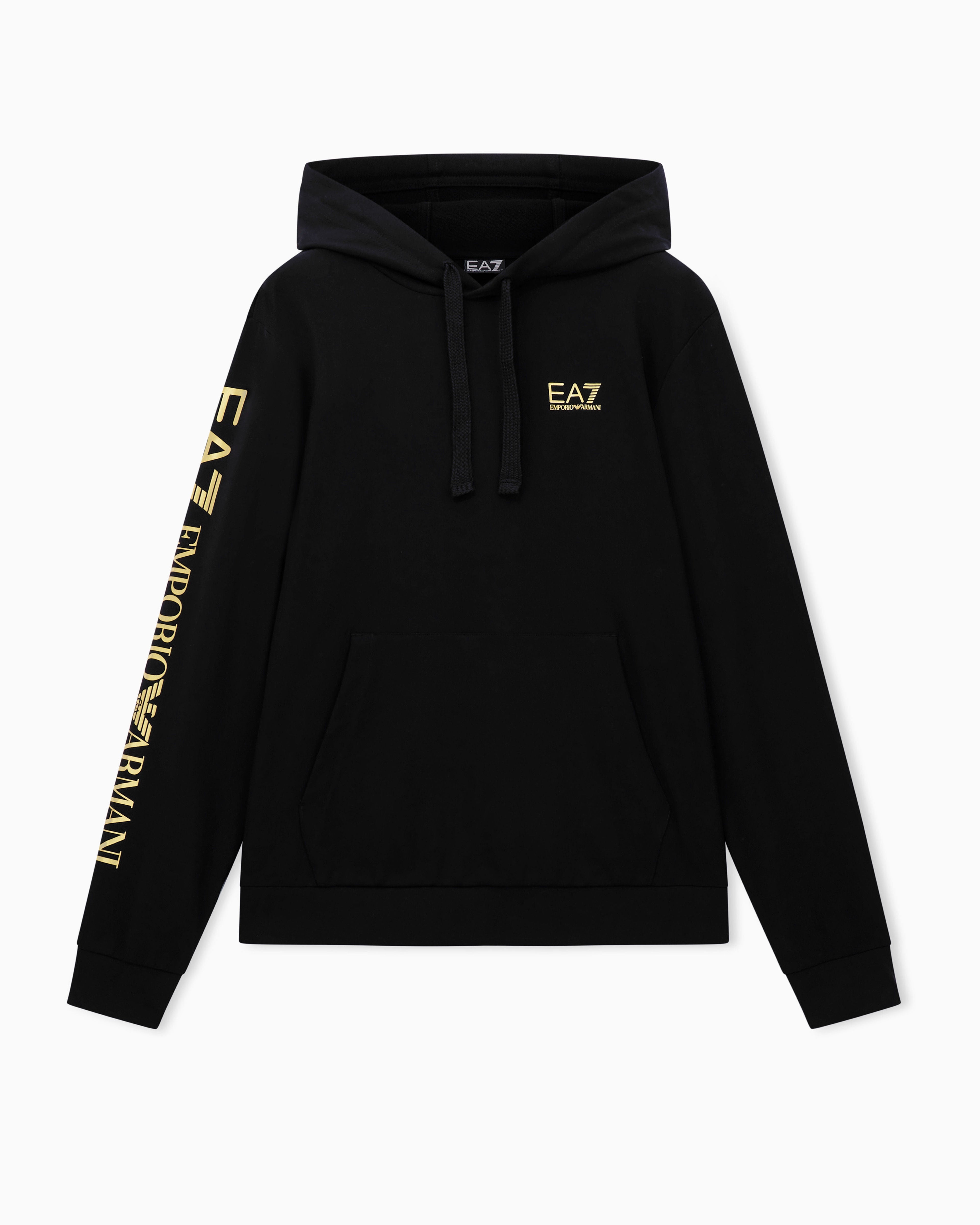 Emporio Armani Felpa Cappuccio Cotone Uomo