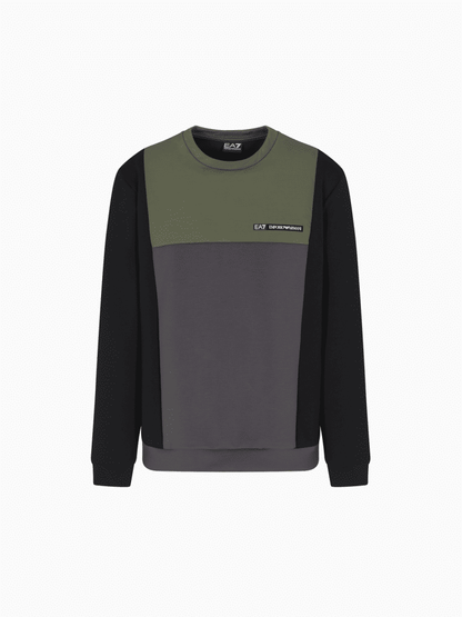 Emporio Armani Felpa Athletic Colour Block Uomo
