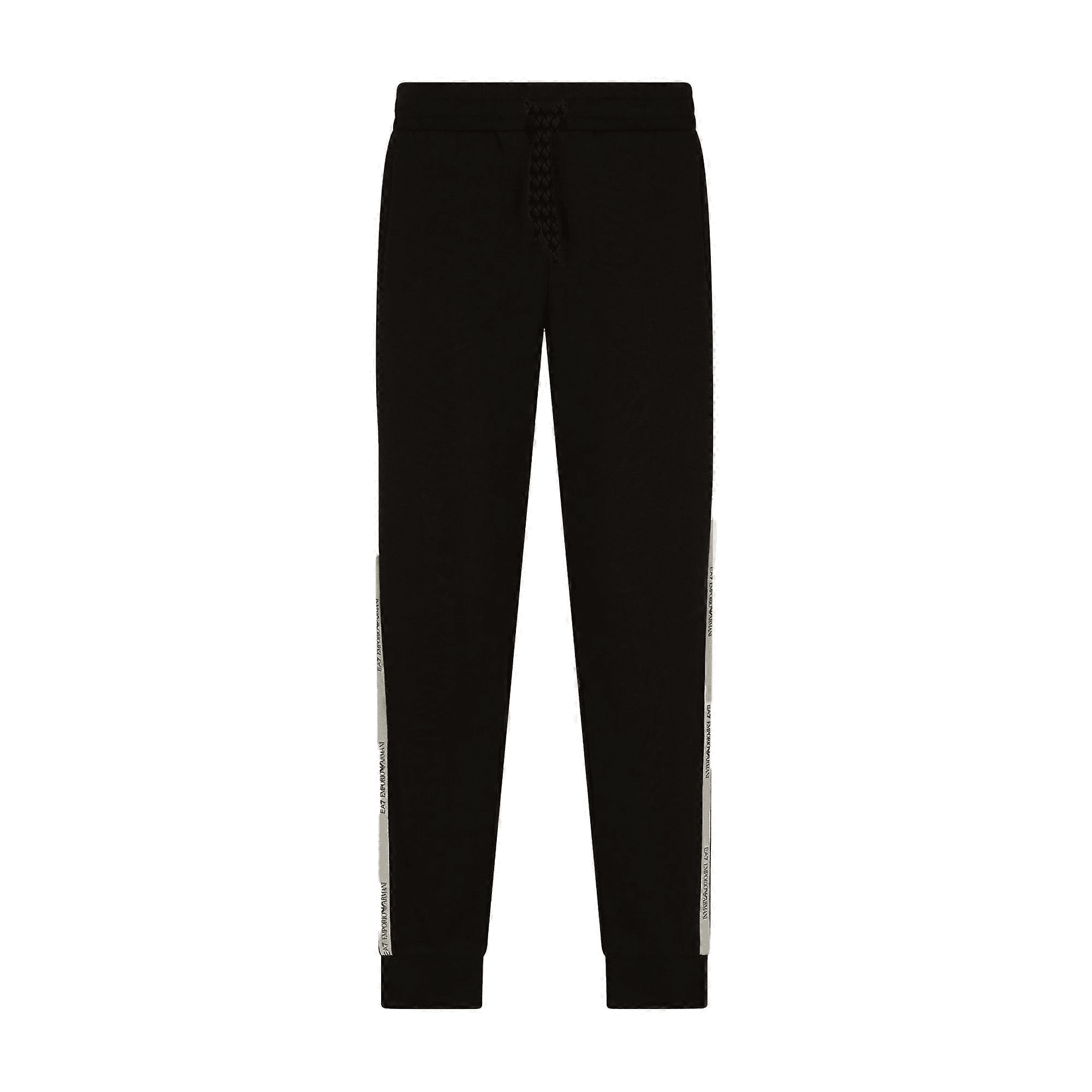 Emporio Armani Pantaloni Jogger Logo Tape Cotone Uomo