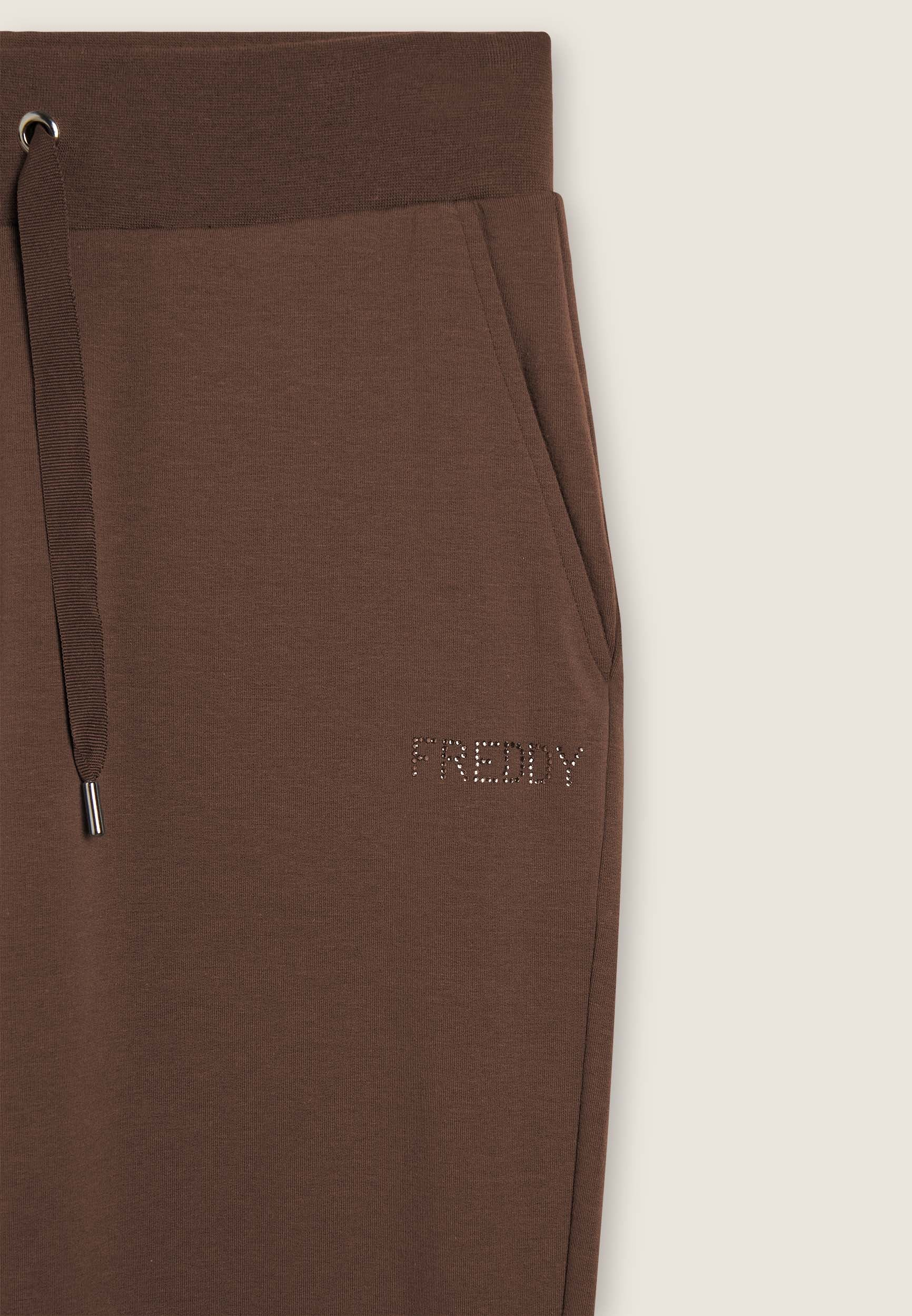 Freddy Pantaloni Sportivi Donna Felpa Modal