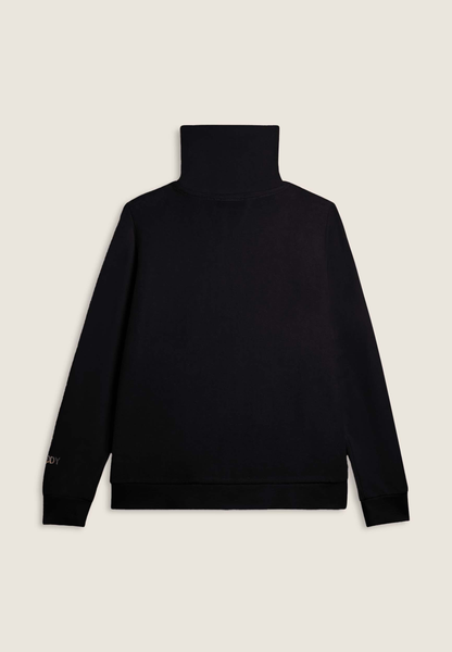 Freddy Felpa Donna Velluto Collo Alto Zip