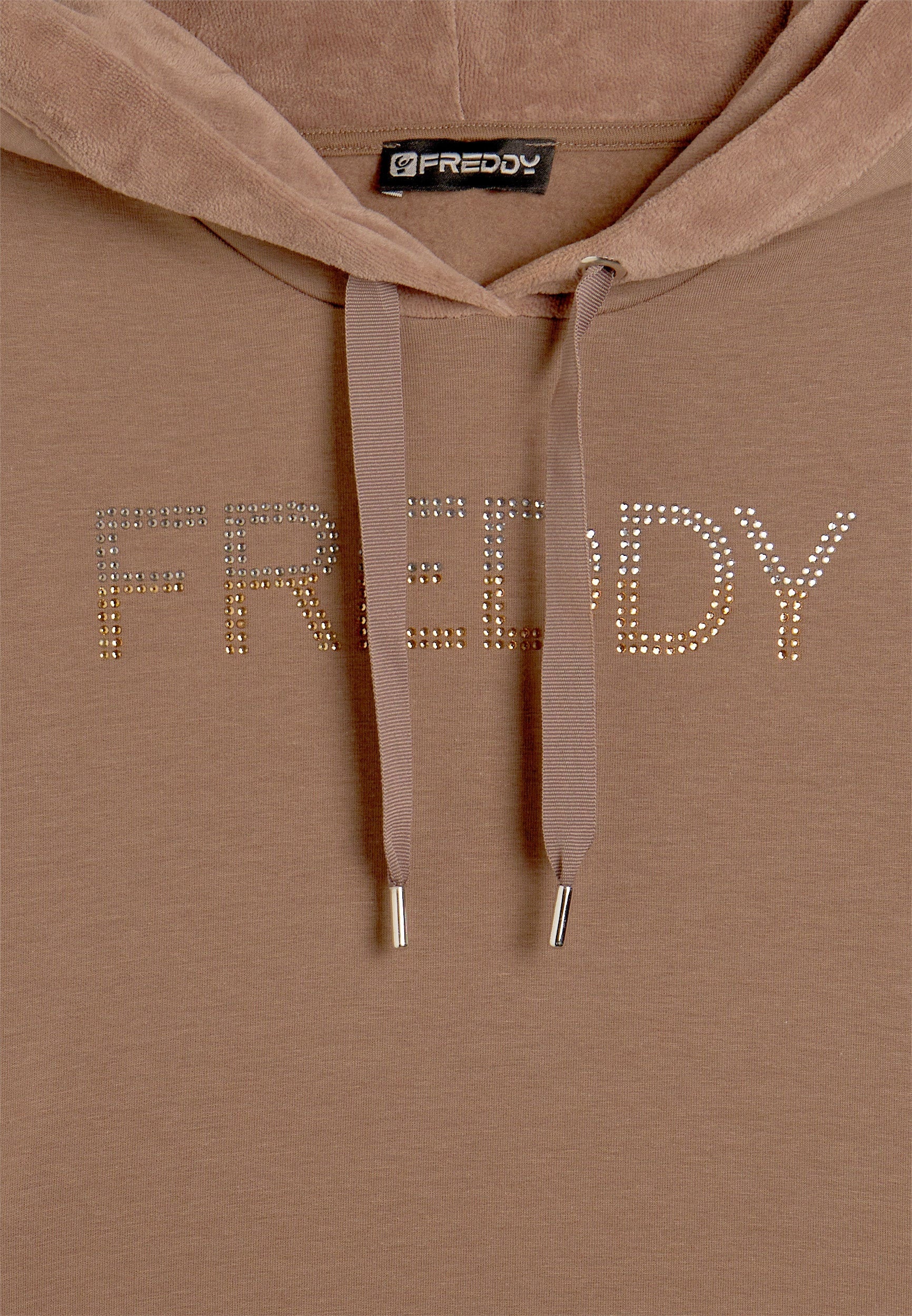 Freddy Felpa Sportiva Donna Velluto Modal