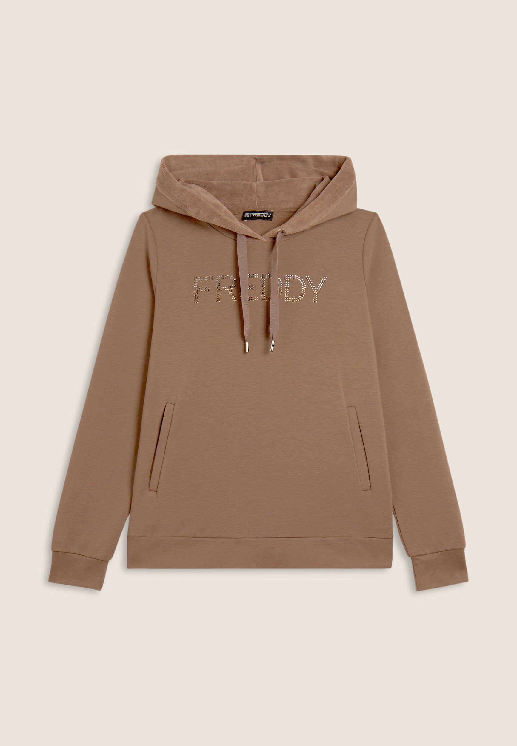 Freddy Felpa Sportiva Donna Velluto Modal
