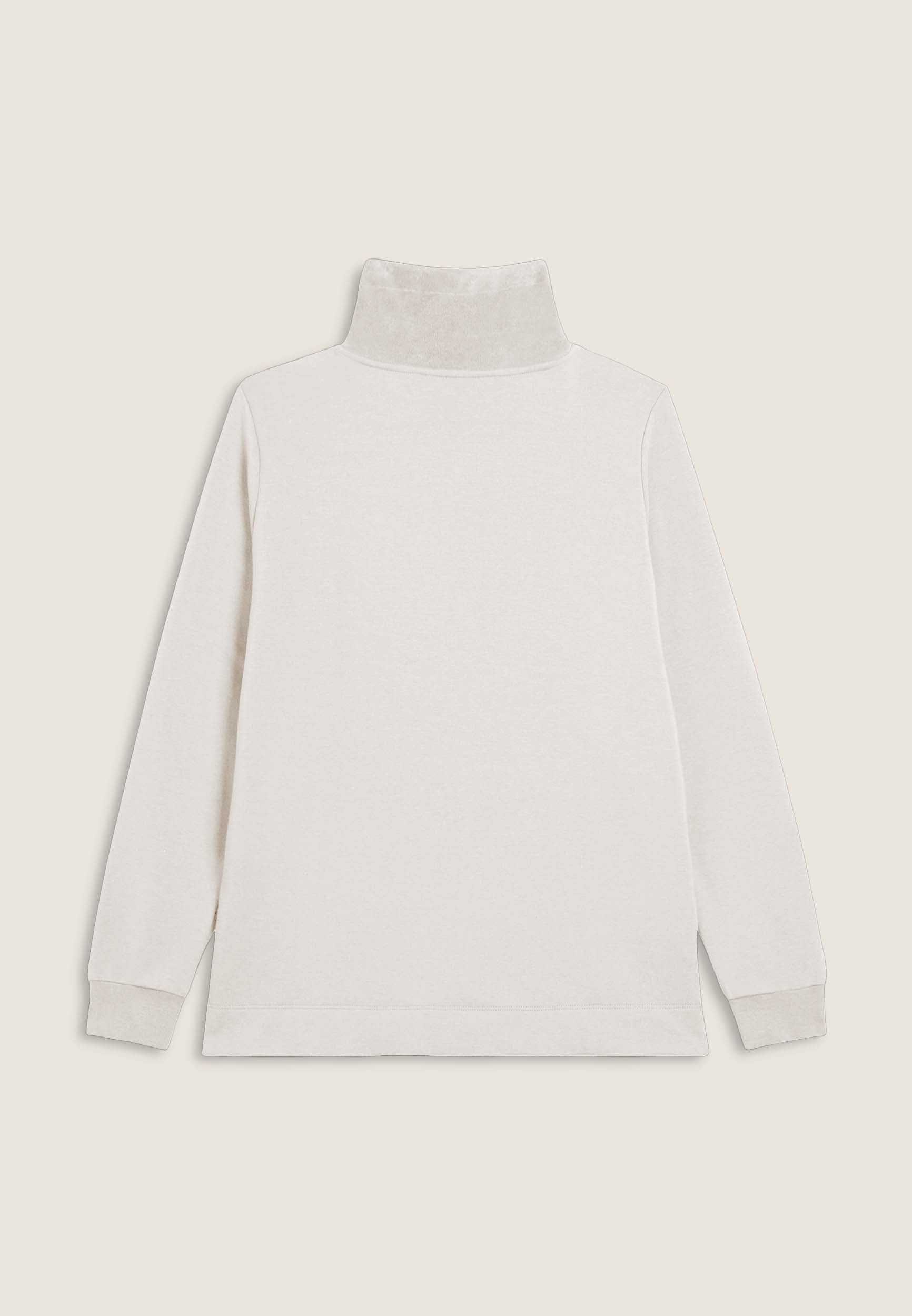 Freddy Felpa Zip Donna Velluto Collo Alto