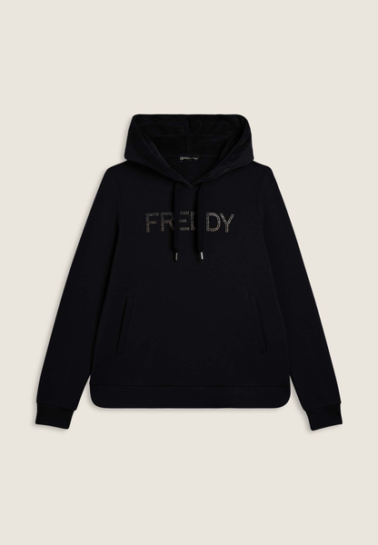 Freddy Felpa Sportiva Donna Velluto Modal
