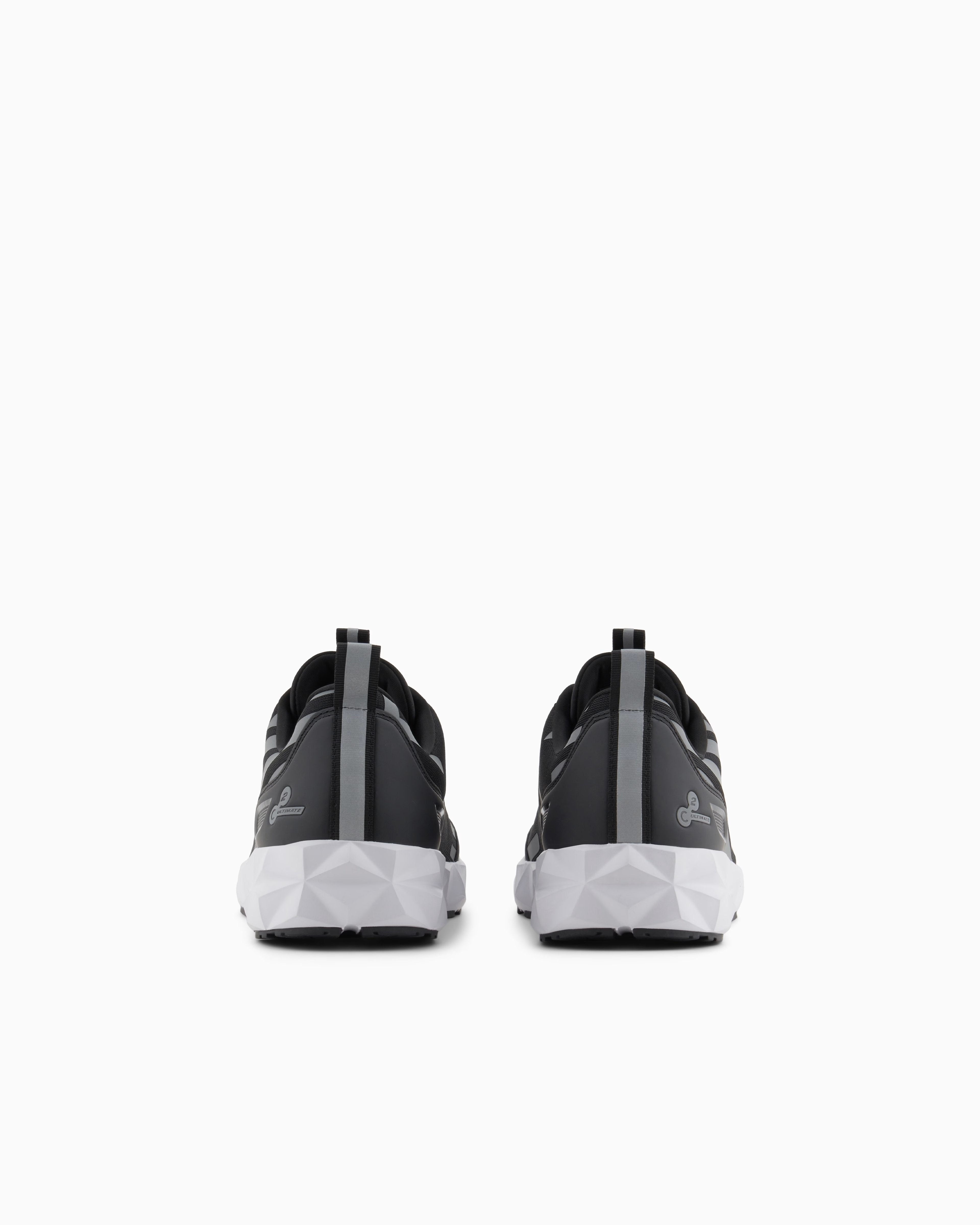 Sneakers Uomo Ultimate C2 Kombat Core Nera, con maxi logo