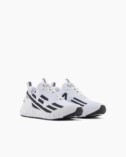 Sneakers Uomo Ultimate C2 Kombat Core Bianca, con maxi logo