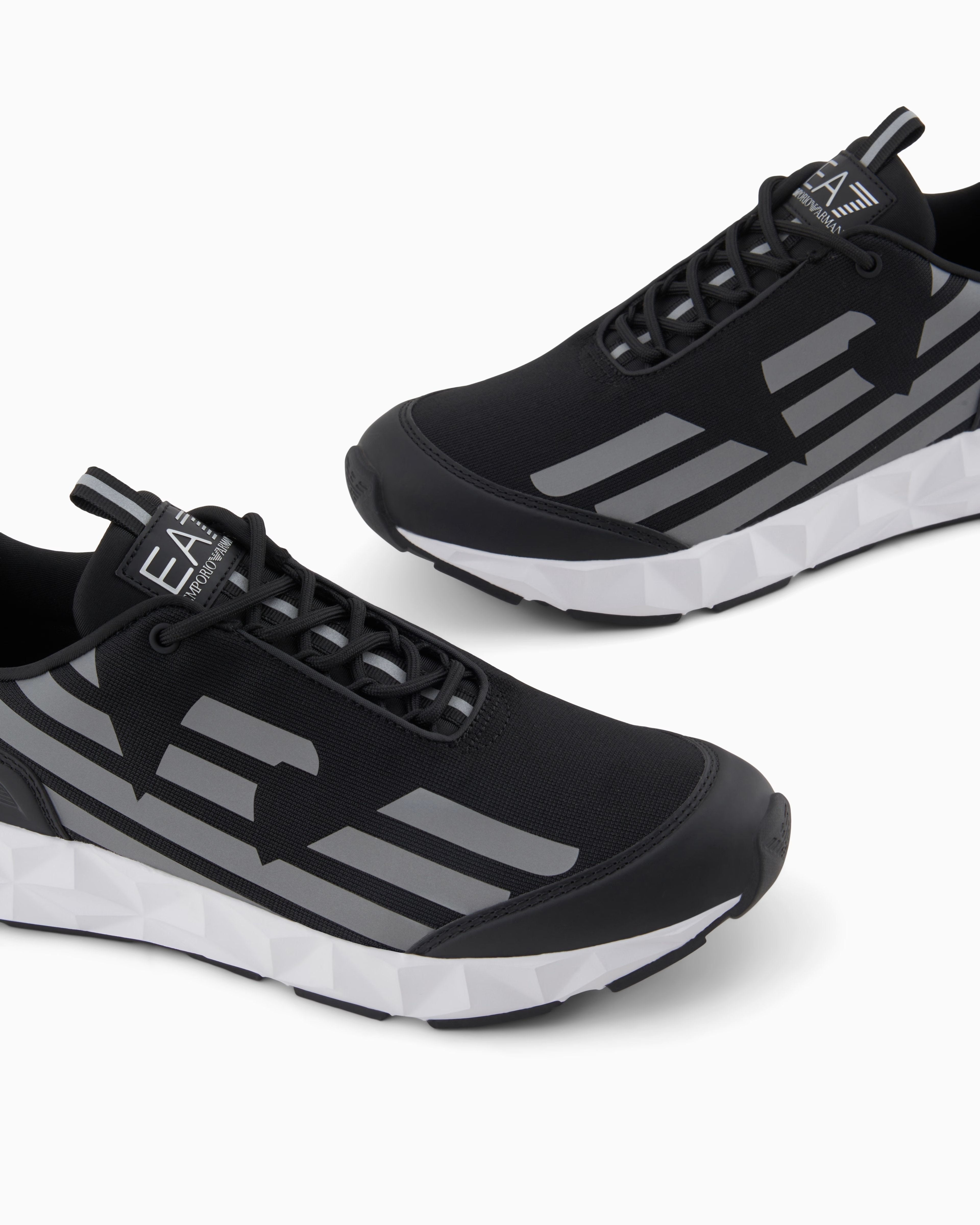 Sneakers Uomo Ultimate C2 Kombat Core Nera, con maxi logo