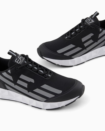 Sneakers Uomo Ultimate C2 Kombat Core Nera, con maxi logo