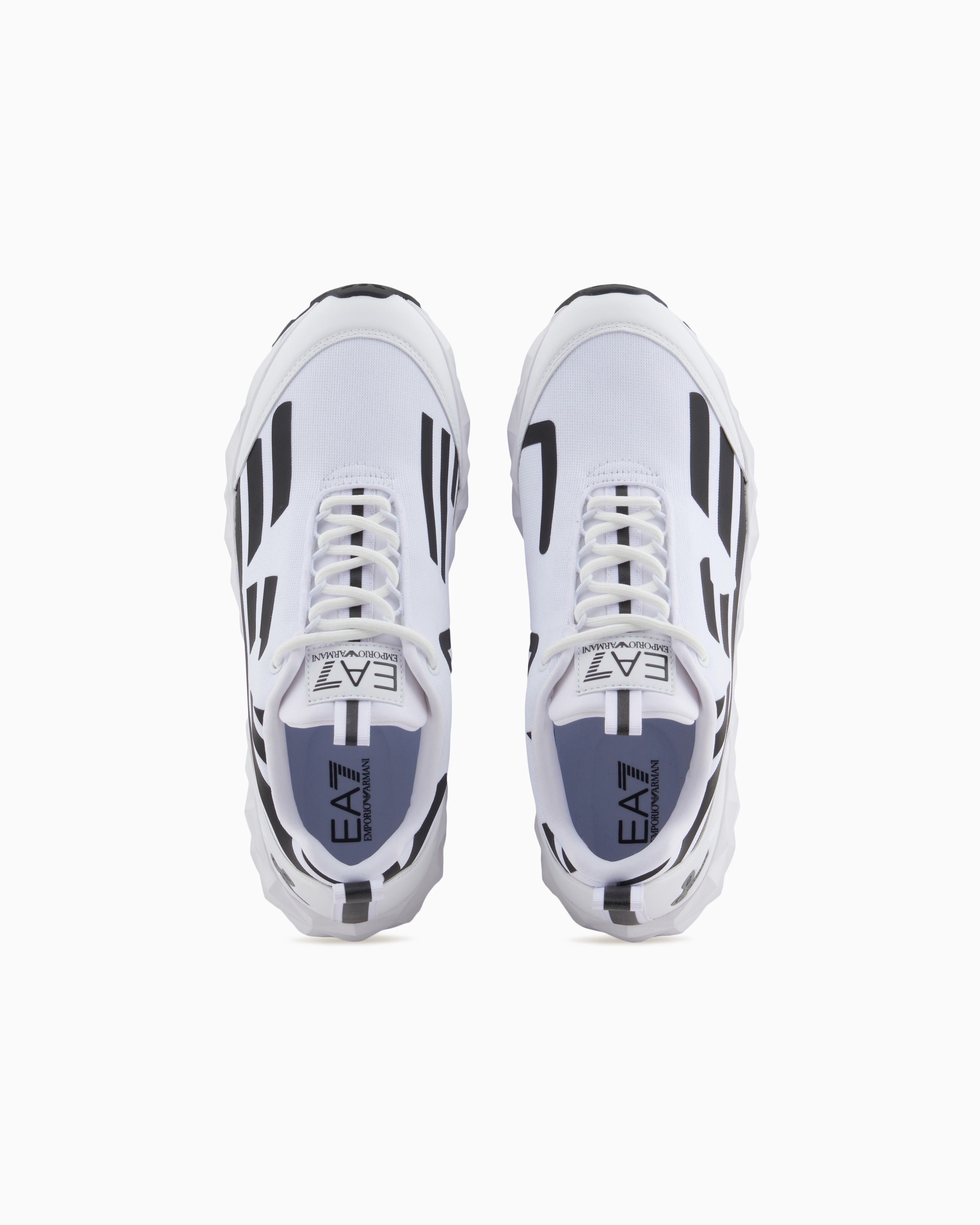 Sneakers Uomo Ultimate C2 Kombat Core Bianca, con maxi logo