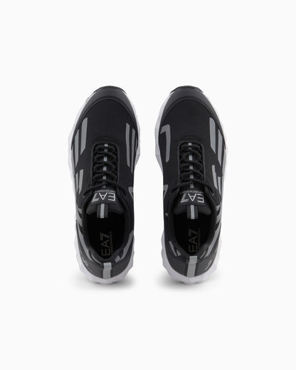 Sneakers Uomo Ultimate C2 Kombat Core Nera, con maxi logo