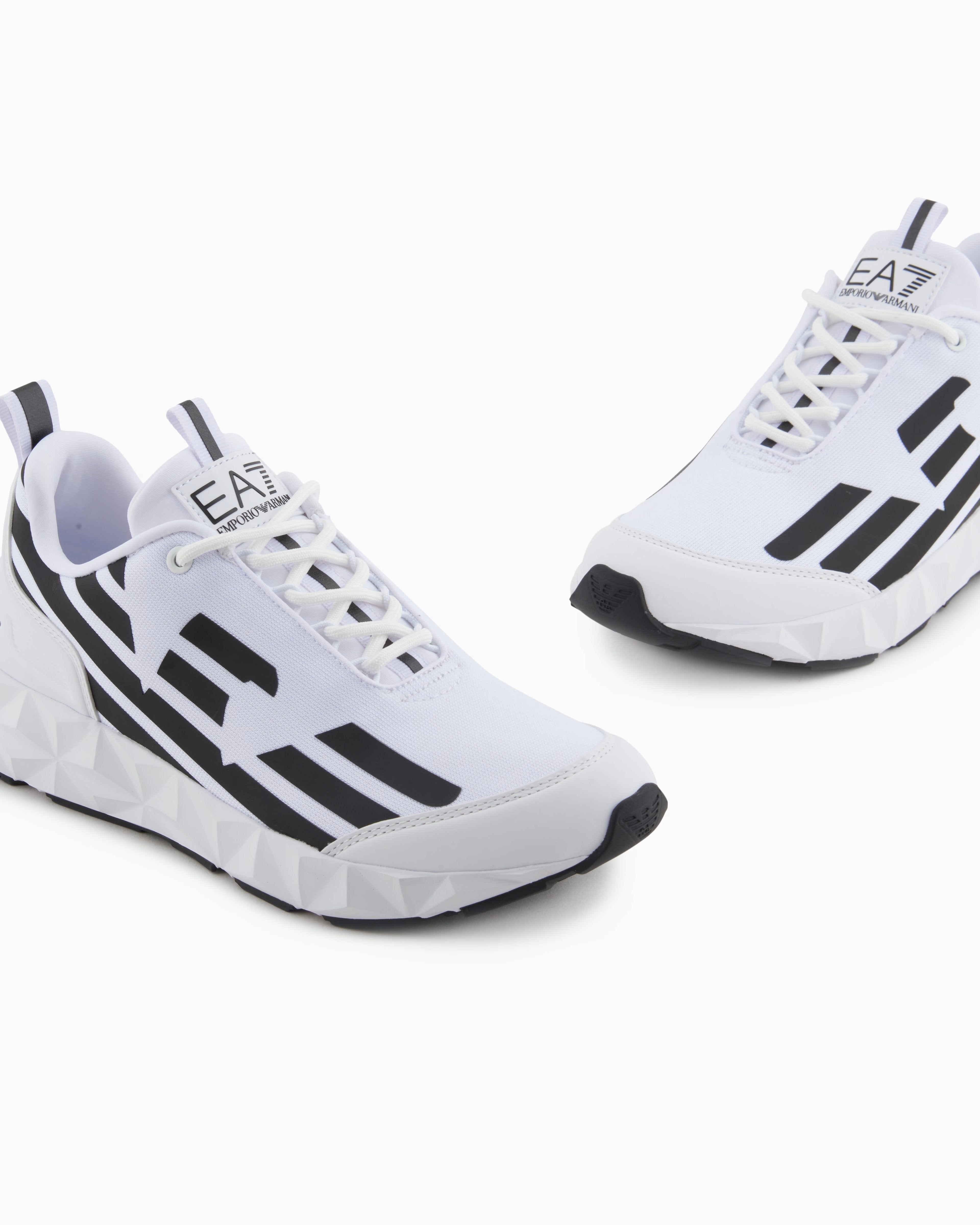 Sneakers Uomo Ultimate C2 Kombat Core Bianca, con maxi logo