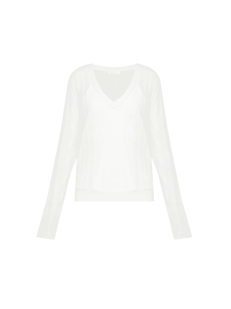 Guess Maglione Lana Fine Scollo a V Uomo