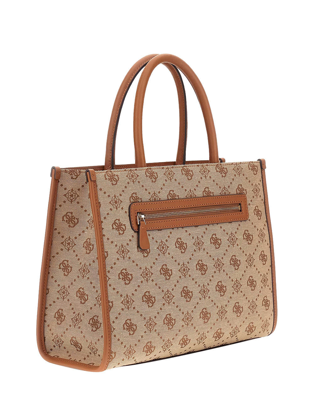 Borsa a Mano Neda 2 Comp Tote Donna - Marrone