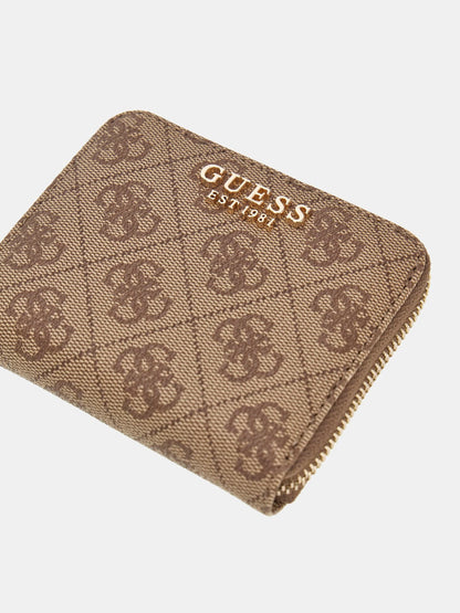Guess Mini Portafoglio Laurel 4G Logo Simil Pelle