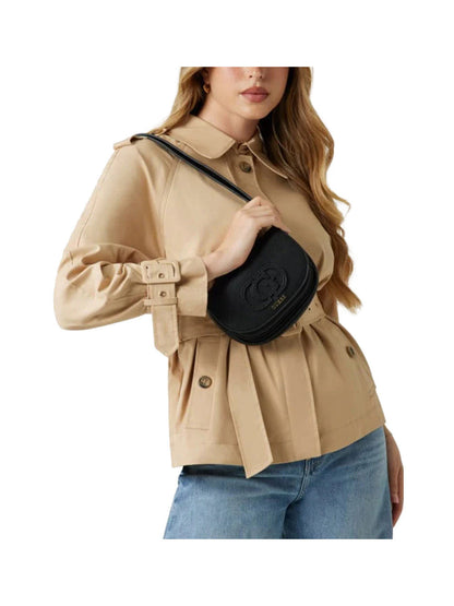 Borsa a Tracolla Calebra Mini Cnvrtbl Xbdy Flap - Nero