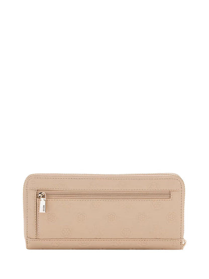 Portafoglio Phoebe Slg Large Zip Around Donna - Beige
