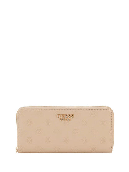 Portafoglio Phoebe Slg Large Zip Around Donna - Beige