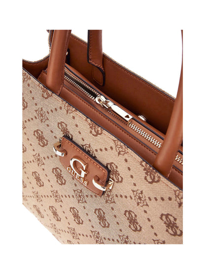 Borsa a Mano Neda 2 Comp Tote Donna - Marrone