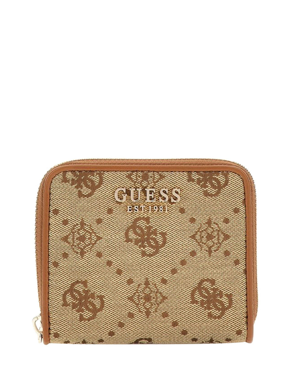 Portafoglio Neda Slg Small Zip Around Donna - Beige