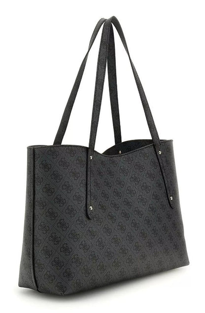 Borsa Donna modello shopper, con pochette rimovibile e motivo logo 