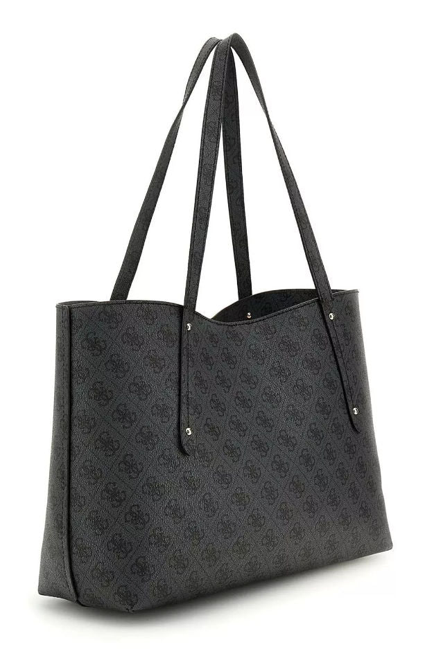 Borsa Donna modello shopper, con pochette rimovibile e motivo logo 