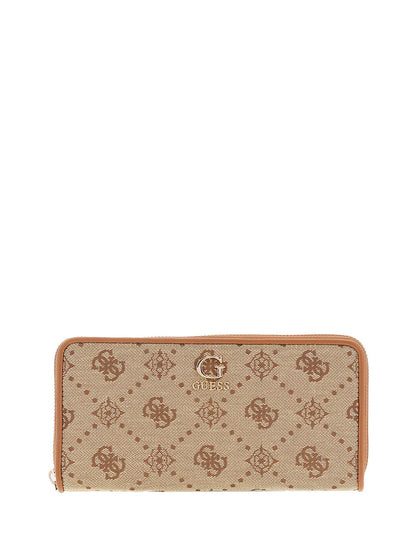 Portafoglio Neda Slg Large Zip Around Donna - Marrone