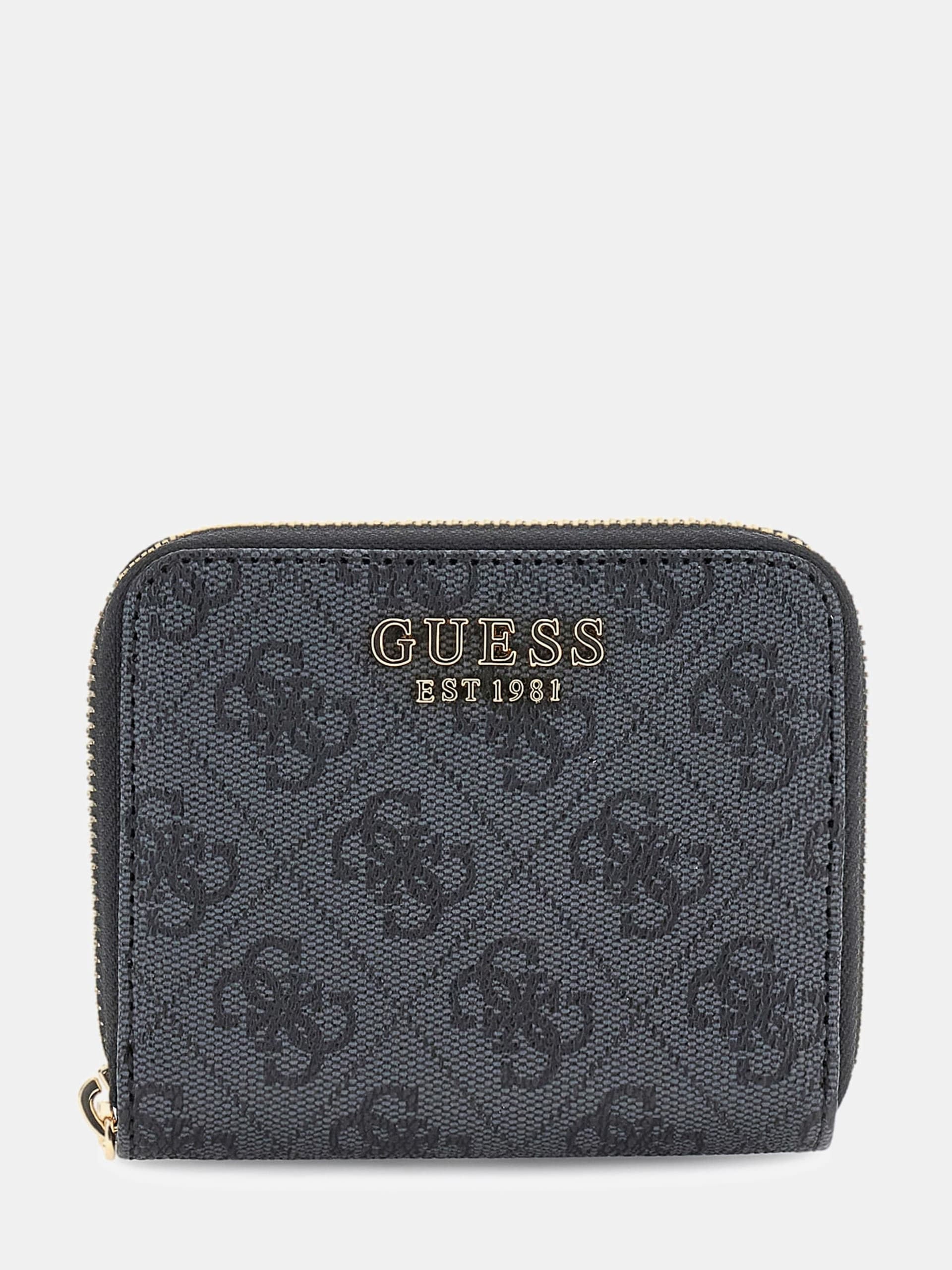 Portafoglio Donna mini, con motivo logo e chiusura zip around