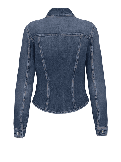 Guess Giacca Denim Elasticizzata Donna