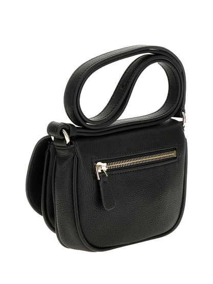 Borsa a Tracolla Calebra Mini Cnvrtbl Xbdy Flap - Nero